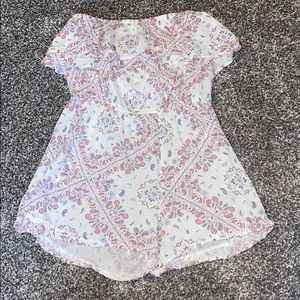 Small off the shoulder romper